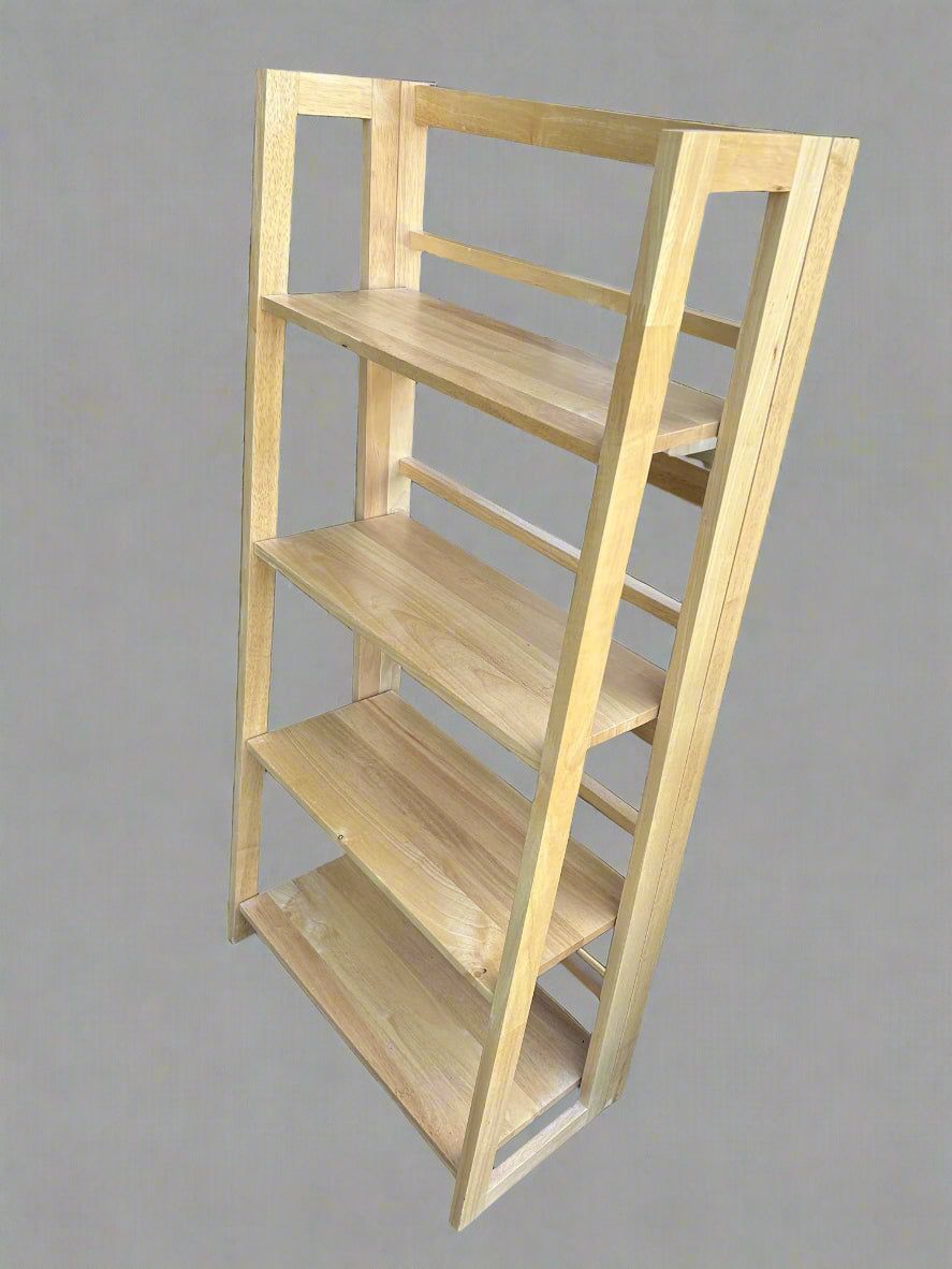 Collapsable Pine Shelving Unit