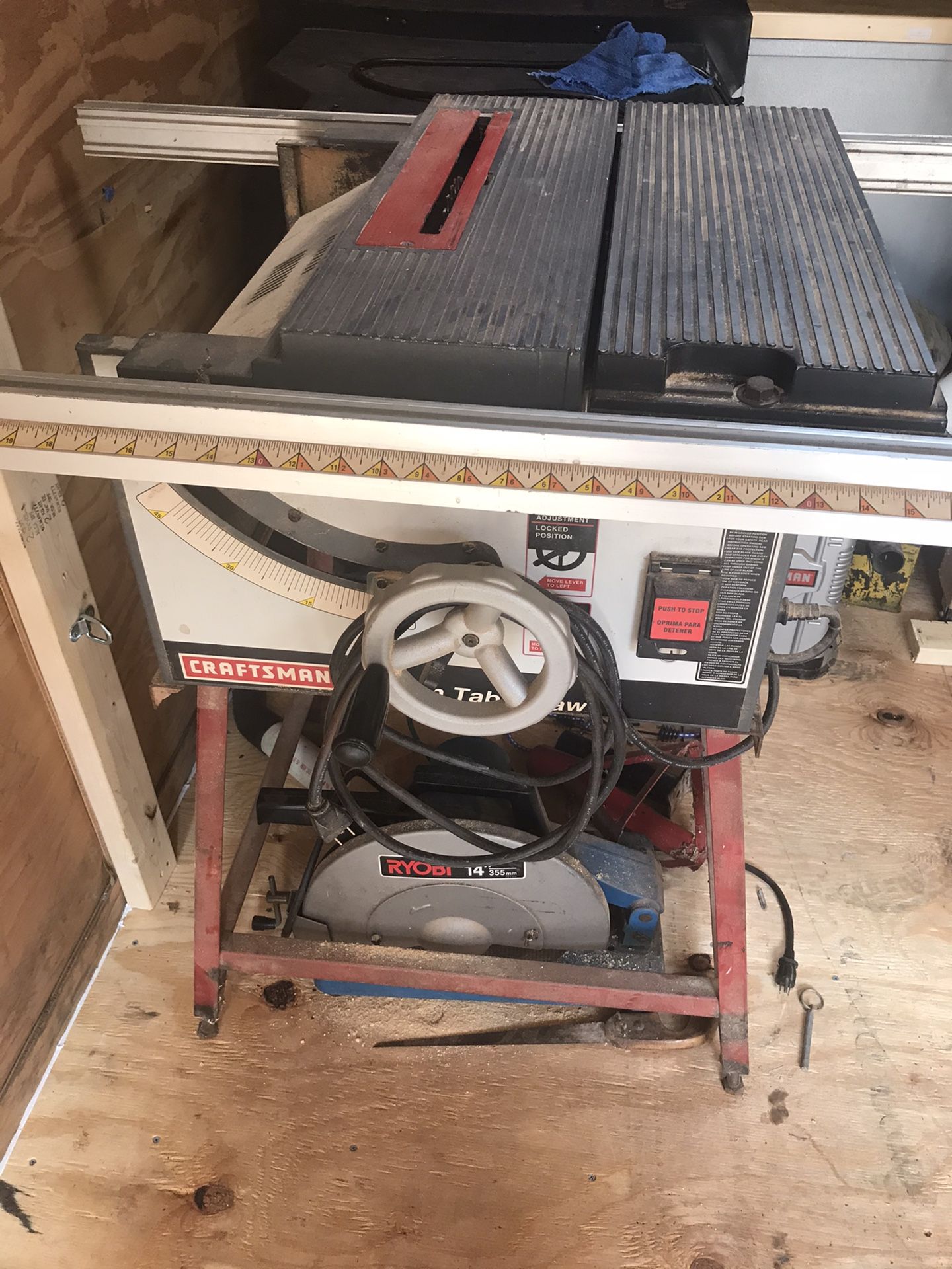 CraftsmanTable saw