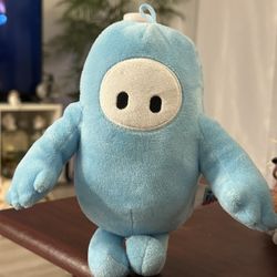 Licensed Fall Guy Plush Toy 13 inch in Blue Costume. 