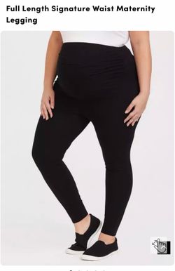 Plus size maternity pants