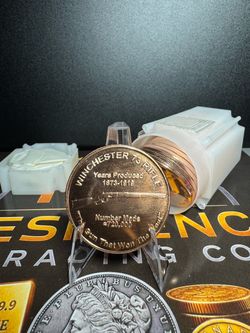 20 Oz .999 Copper Rounds – Winchester 73 – Full Tube of 20