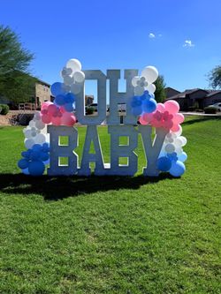 OH BABY Marquee Letter Sign Set