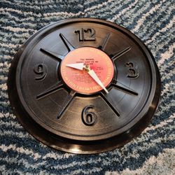 Taj Mahal Vinyl Record Wall Clock 