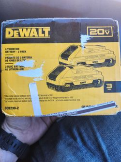 Dewalt batteries