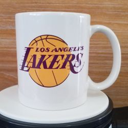 Los Angeles Lakers Mug Cup Taza 11oz Ceramic Fathers day Souvenir