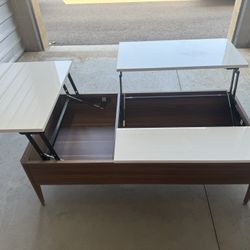 REDUCED Computer Table/Coffee Table , Solid Walnut