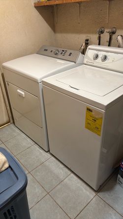 Maytag washer and Crosley Dryer
