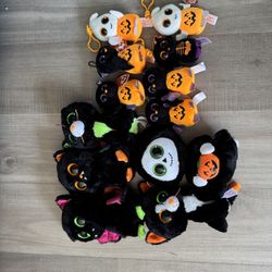 Huge Lot beanie Boo Stuffed Animals - Half New With Tags