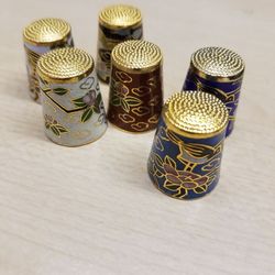 Cloisonne thimble