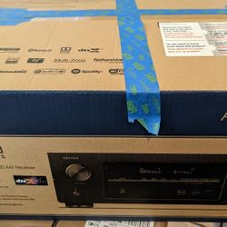 Denon 1295W 72Ch 4K Ultra HD and 3D PassThrough AV Home Theater Receiver