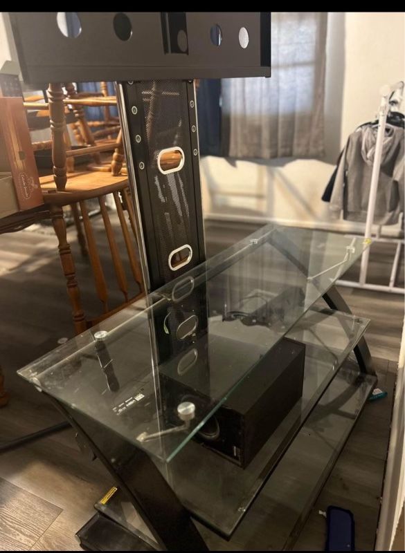 Glass Tv Stand 