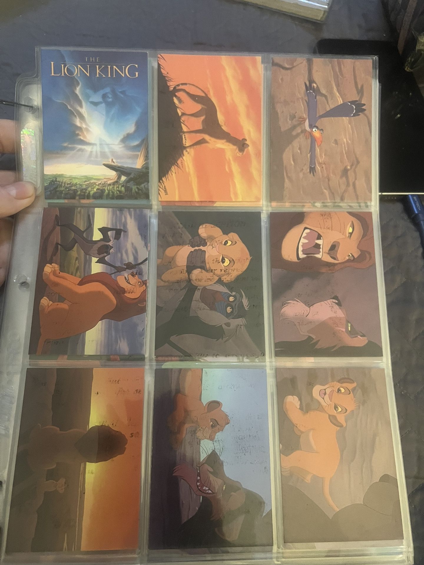 Disney's The Lion King Trading Cards Series 1 1994 Skybox Complete Set 90 Cards
