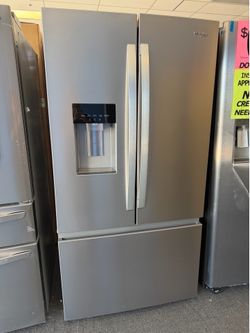 Whirlpool French door fridge