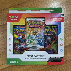Pokemon first partner illustration collection