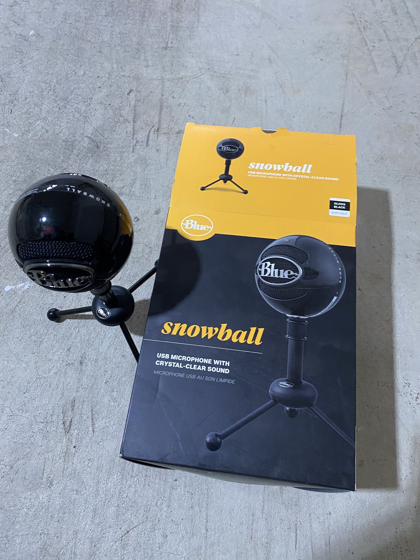 Blue Snowball Microphone