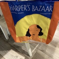 Harpers Bazaar 1938 Retro Shopping Tote