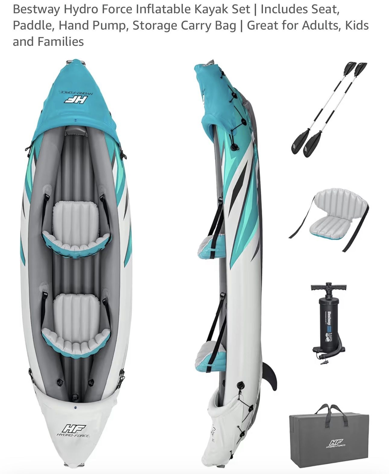 Inflatable kayak , 2 Person