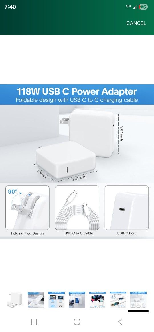 Macbook Pro Charger