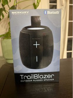 Merkury TrailBlazer – Outdoor Rugged Bluetooth Speaker