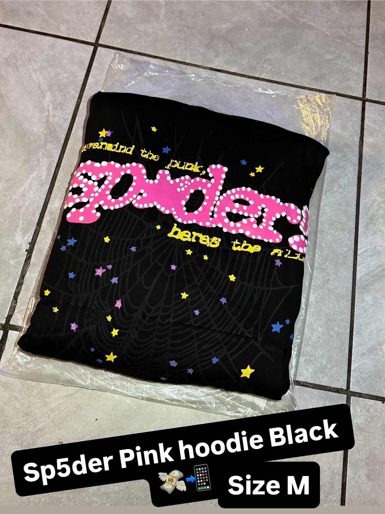 Spider Pink Hoodie