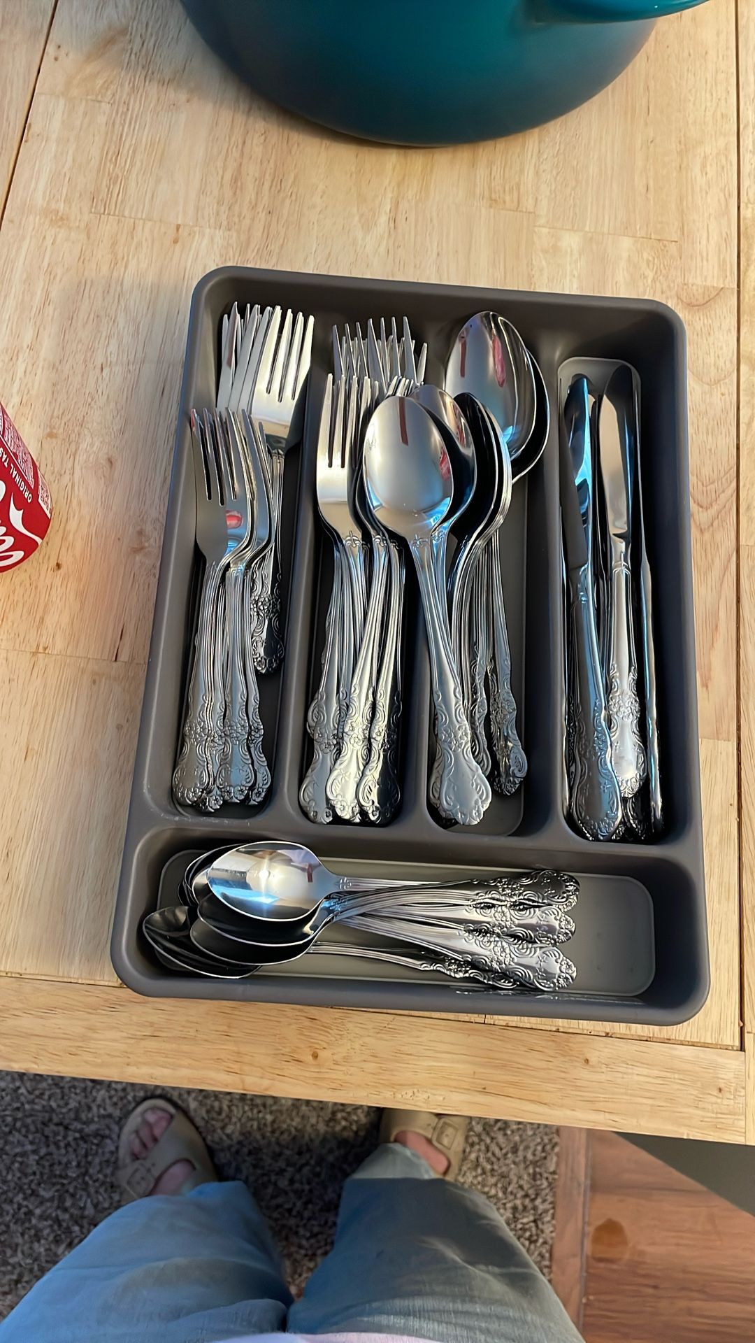 62 Pieces Of Flatware