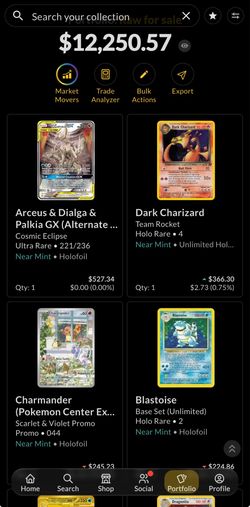 Raw Pokemon Card Lot