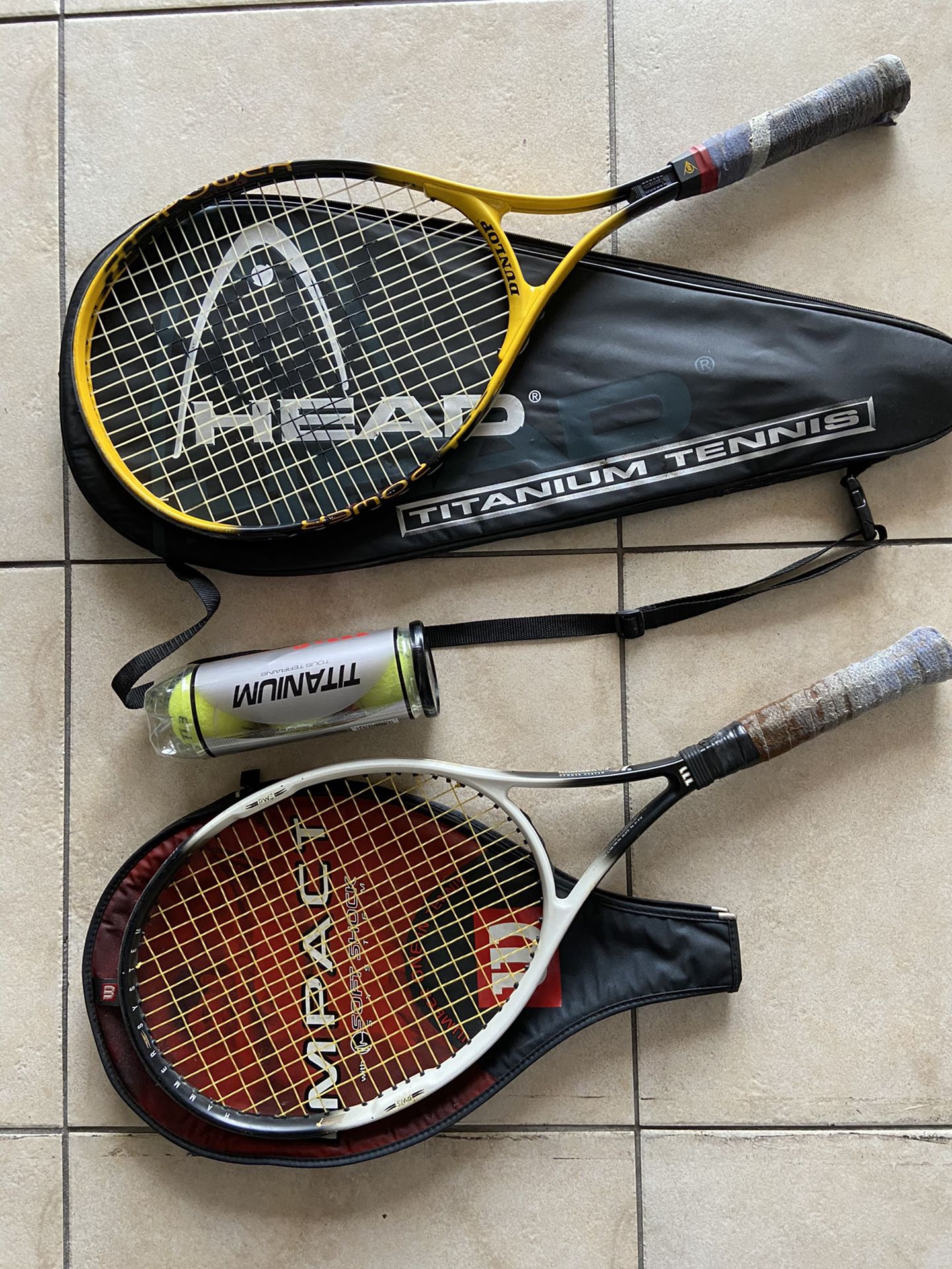 Tennis rackets plus
