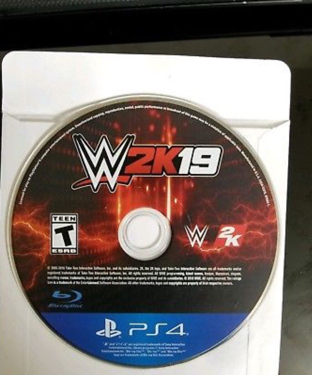 WWE 2k19 ps4
