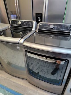 Lg Washer And dryer set ultra large capacity