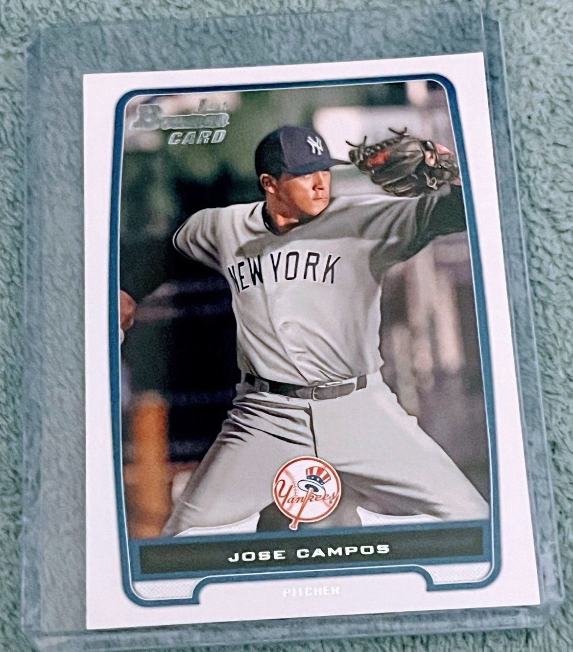 2012 Bowman Prospects Jose Campos #BP15 New York Yankees