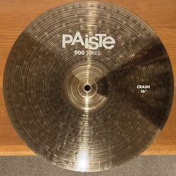 Paiste 900 16” Crash Cymbal (repaired)