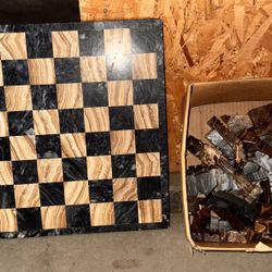 Marble Chess set