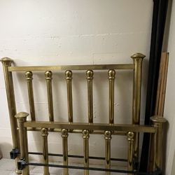 Vintage Solid Brass Standard / Full / Double Bed Frame