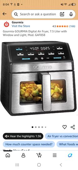 Gourmia air fryer