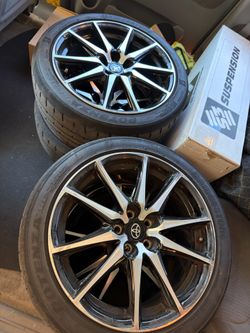 GR86 17 inch Wheels and Old Tires