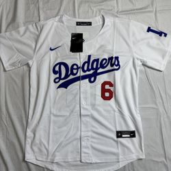 H.S Kim Dodgers Jersey