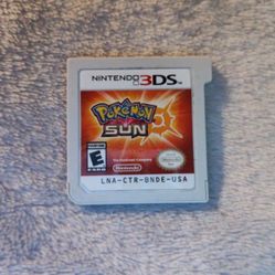 Pokémon Sun For Nintendo 3DS