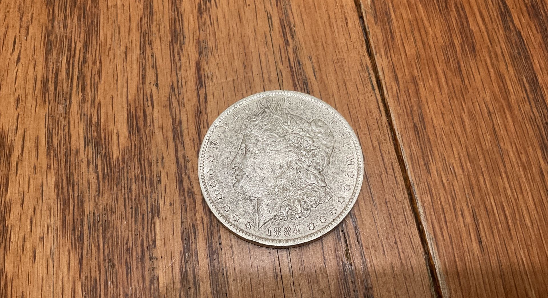 Silver Morgan Dollar 1884