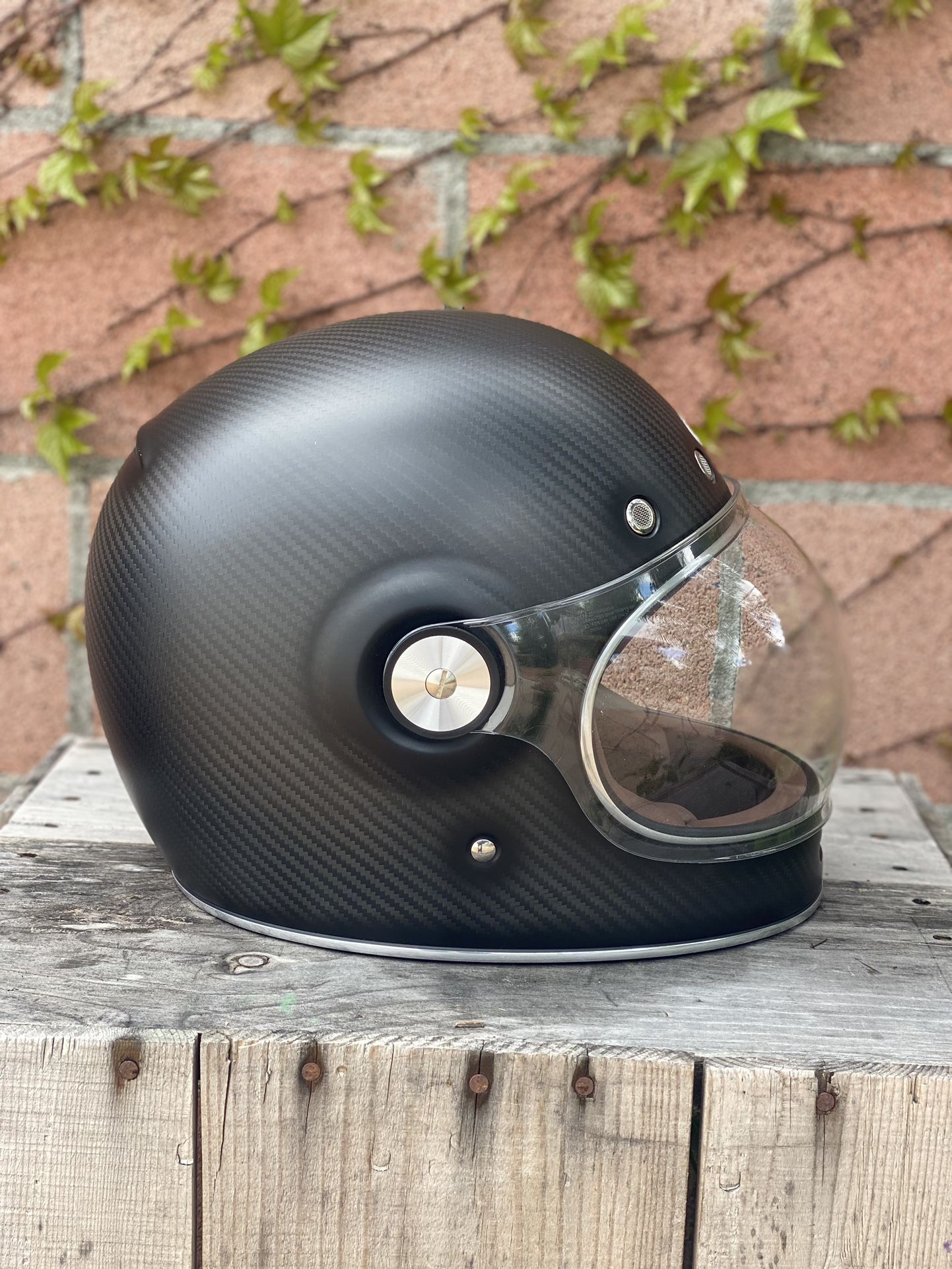 Bell Bullitt Carbon Motorcycle Helmet