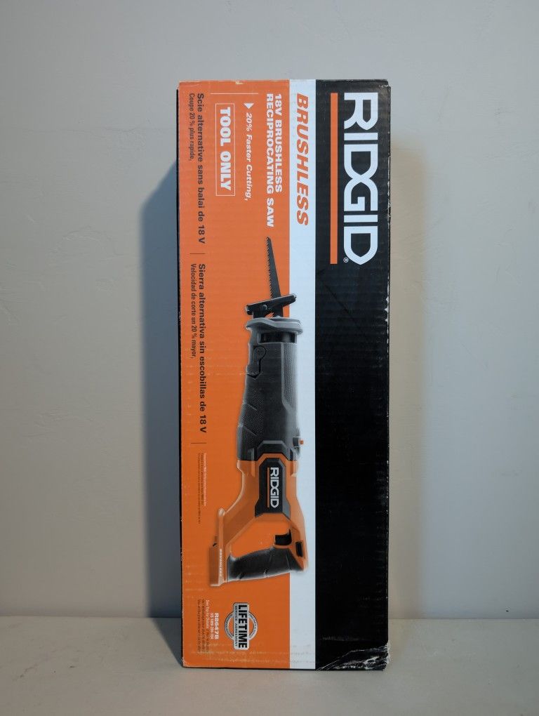Ridgid 18v Brushless Reciprocating Saw