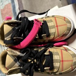 Toddler Burberry Sneakers Size 12 C 