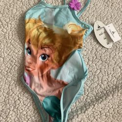 Tinkerbell Bathing Suit Size 3