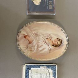 Princess Diana Plate And Elton John Tribute CD 