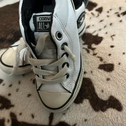 White Converse 