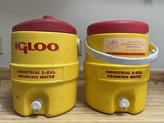 Commercial water Igloos.