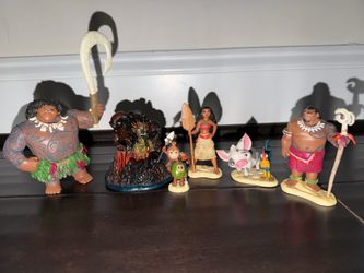 Moana figurine set - new