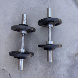 Loadable Dumbell Bars