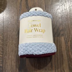 Plush Hair Towel