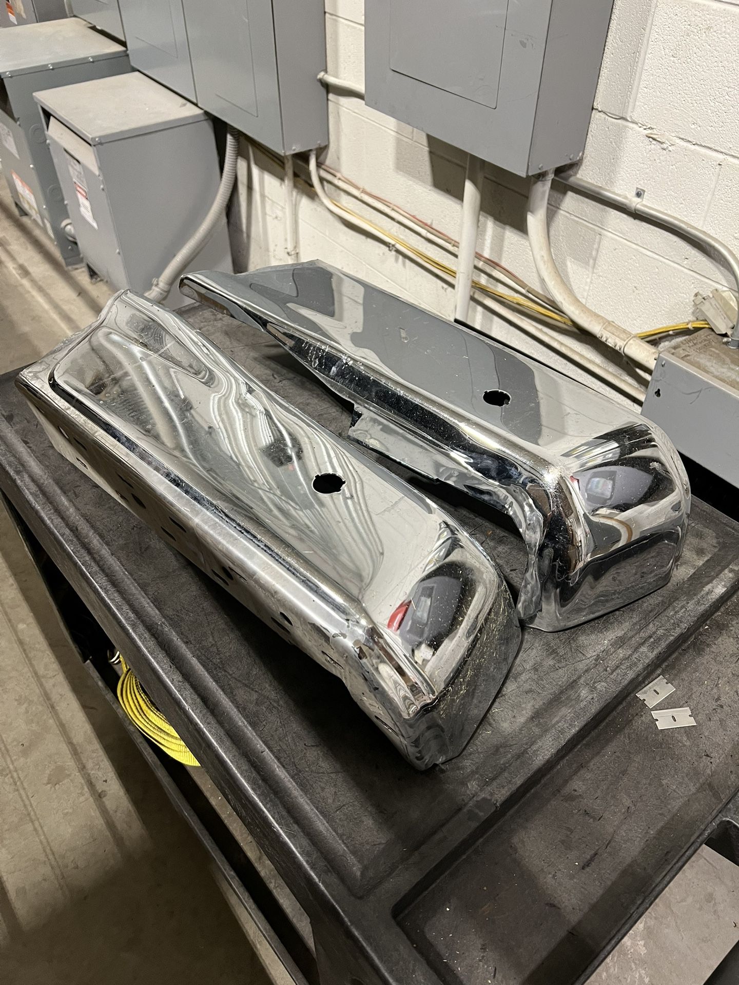 Ford F-150 Chrome Rear Bumpers 