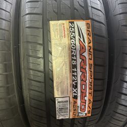 255/60r18 All Season $$560